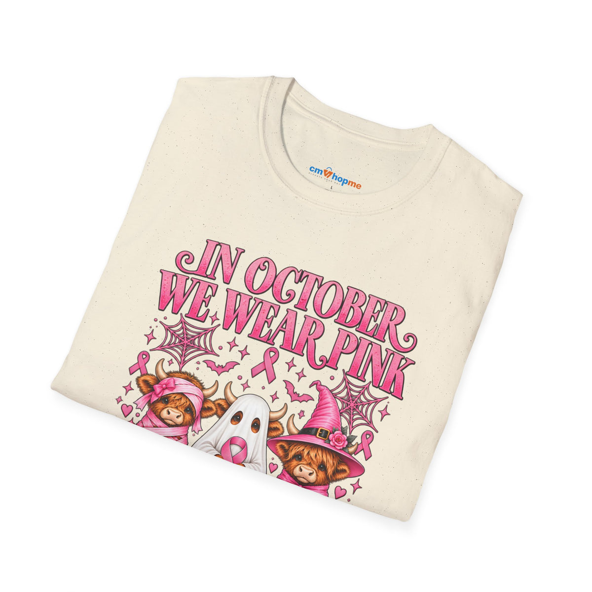 Breast Cancer Awareness T-Shirt — "In October We Wear Pink"