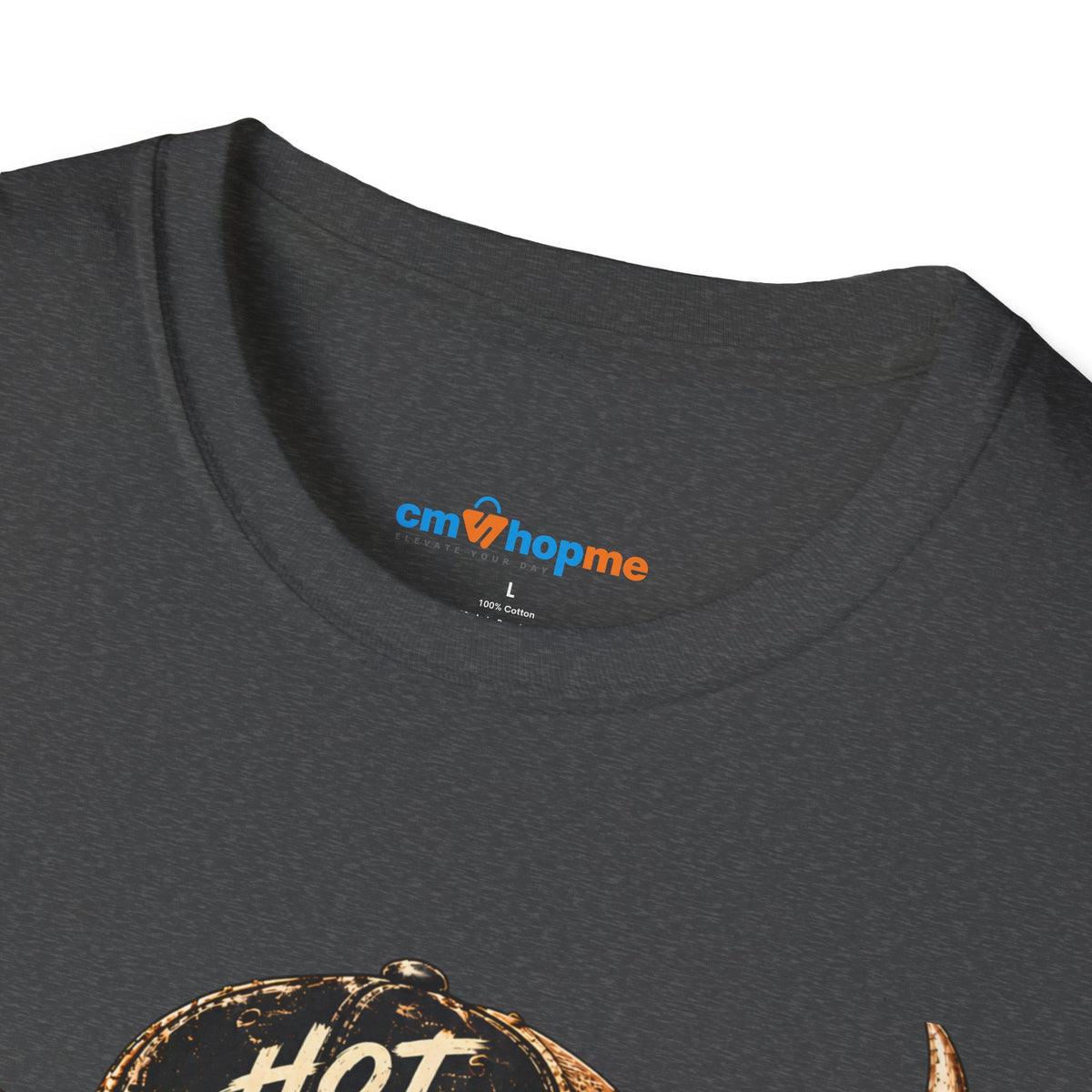 Hot Mess Highland Cow T-Shirt — Funny Cow with 'Hot Mess' Cap & Leopard Mug