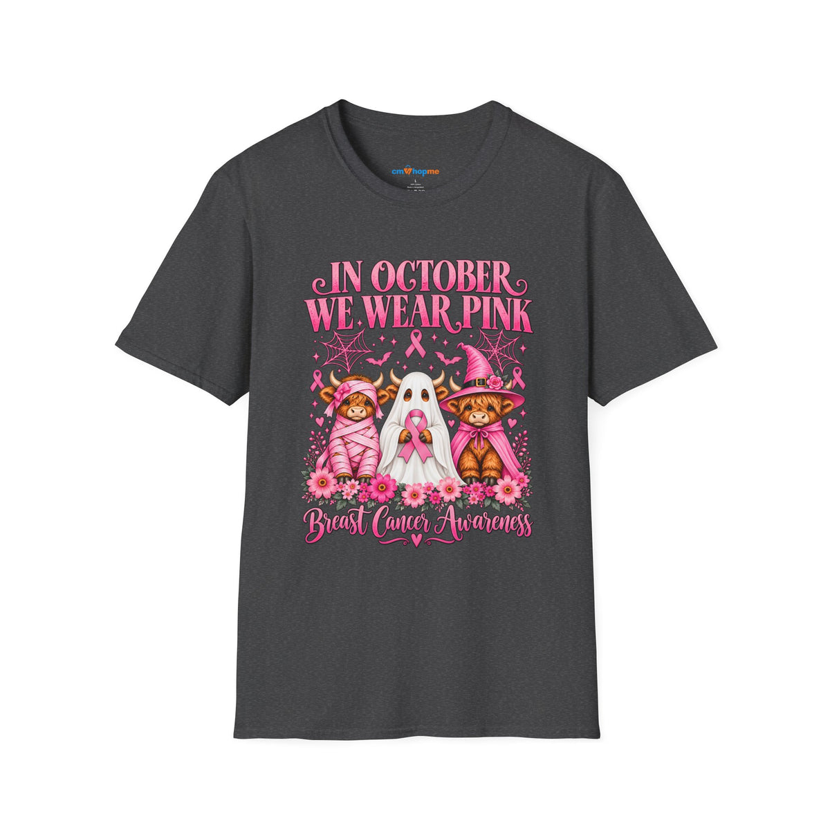 Breast Cancer Awareness T-Shirt — "In October We Wear Pink"