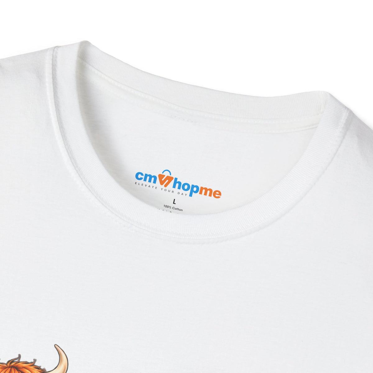 Walking By Faith T-Shirt – Happy Highland Cows Christian Tee