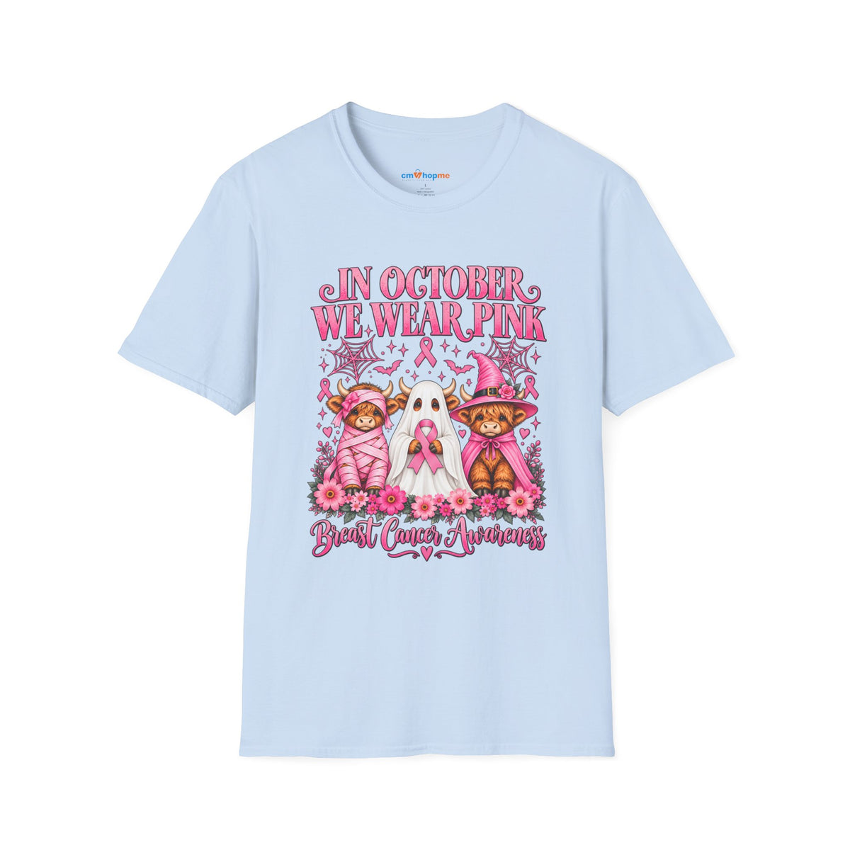 Breast Cancer Awareness T-Shirt — "In October We Wear Pink"