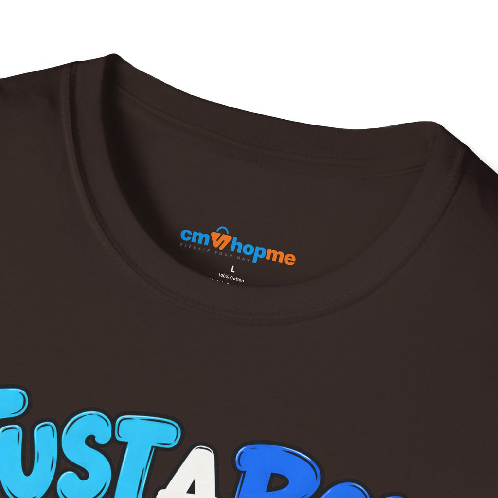 Just a Boy Who Loves Cows T-Shirt — Cute Cow Lover Graphic Tee