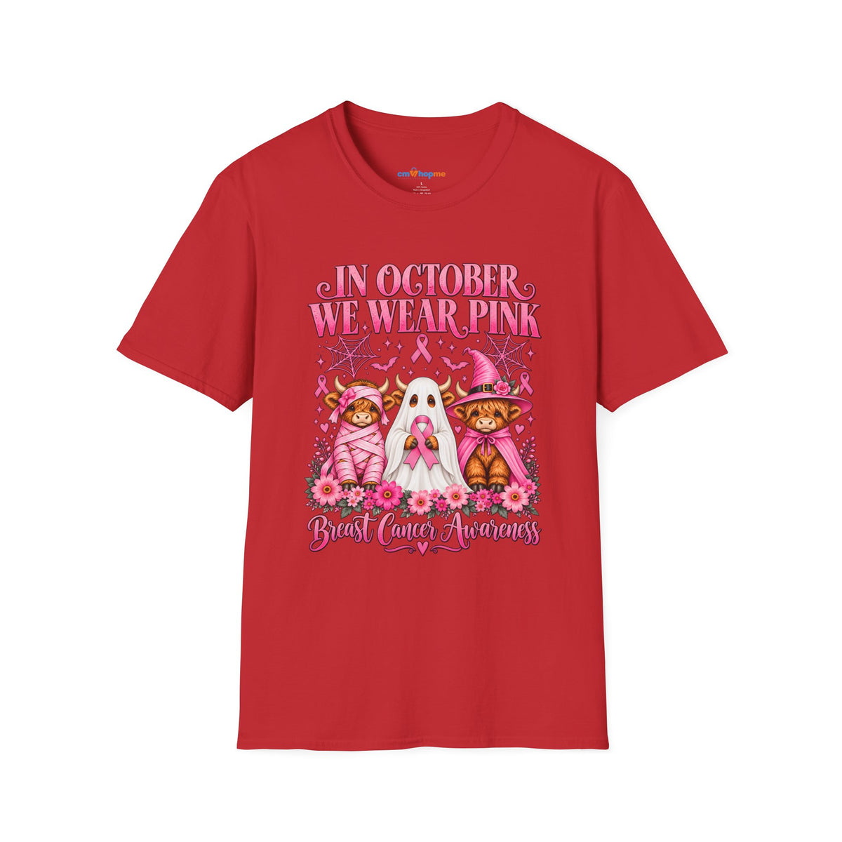 Breast Cancer Awareness T-Shirt — "In October We Wear Pink"