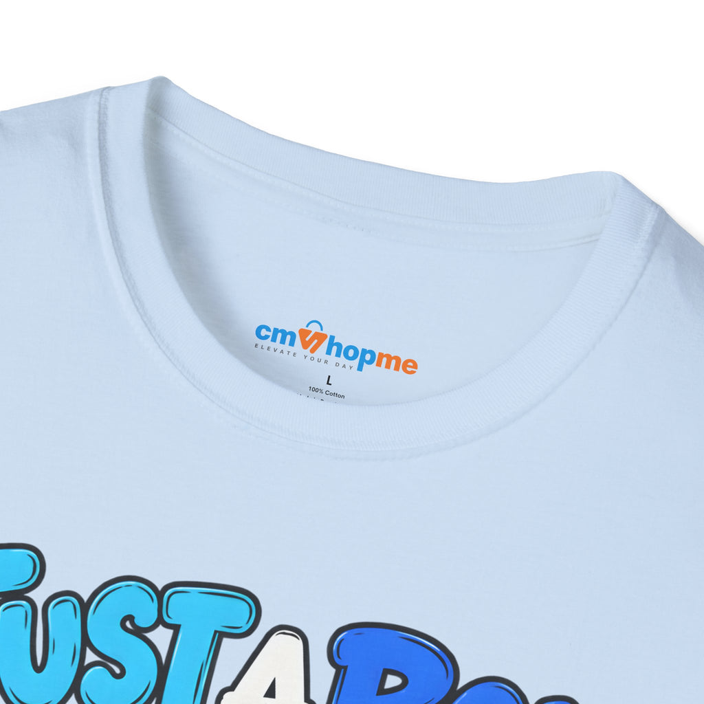 Just a Boy Who Loves Cows T-Shirt — Cute Cow Lover Graphic Tee