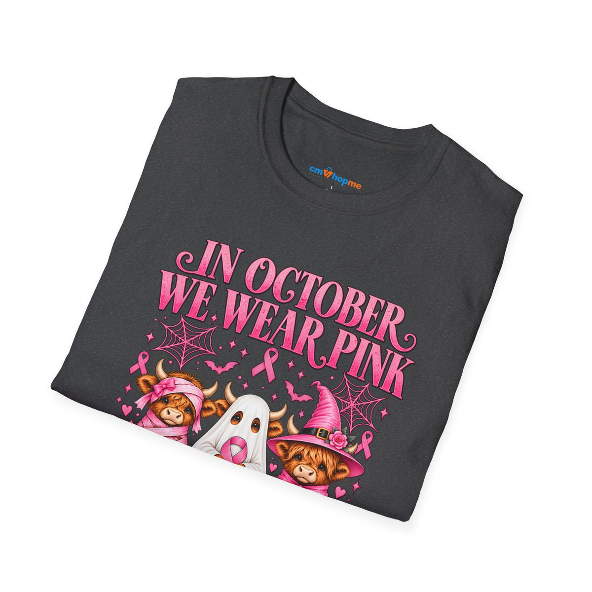 Breast Cancer Awareness T-Shirt — "In October We Wear Pink"