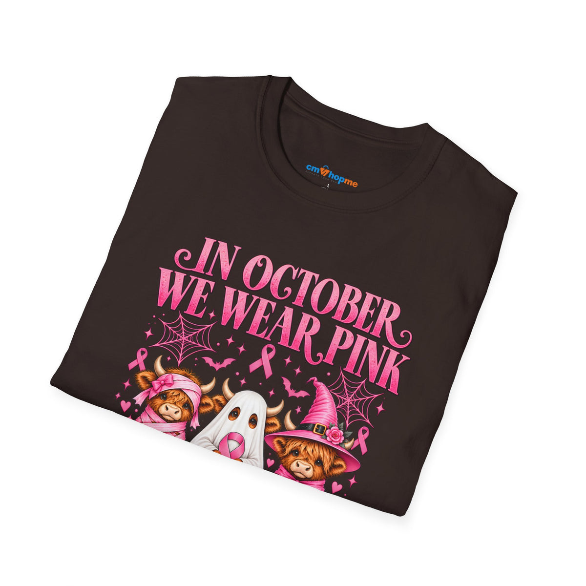 Breast Cancer Awareness T-Shirt — "In October We Wear Pink"