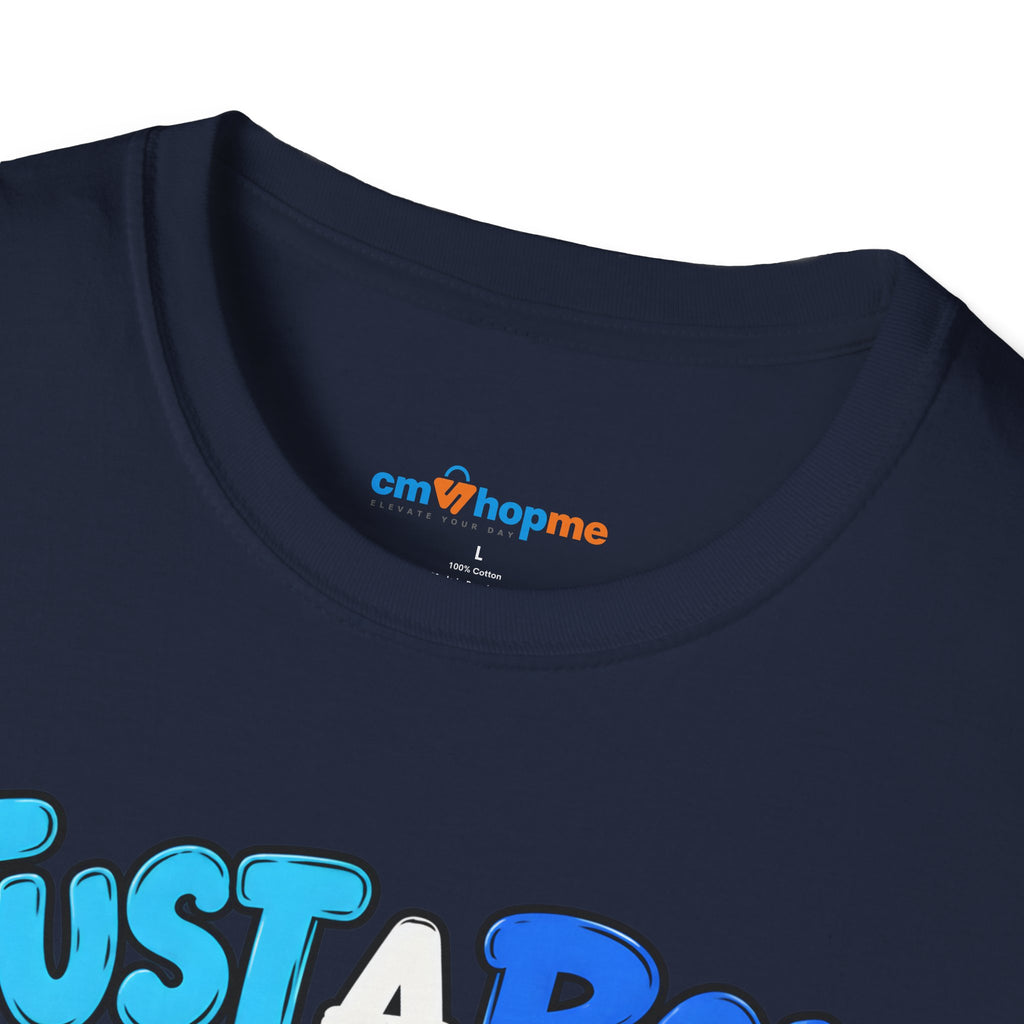 Just a Boy Who Loves Cows T-Shirt — Cute Cow Lover Graphic Tee