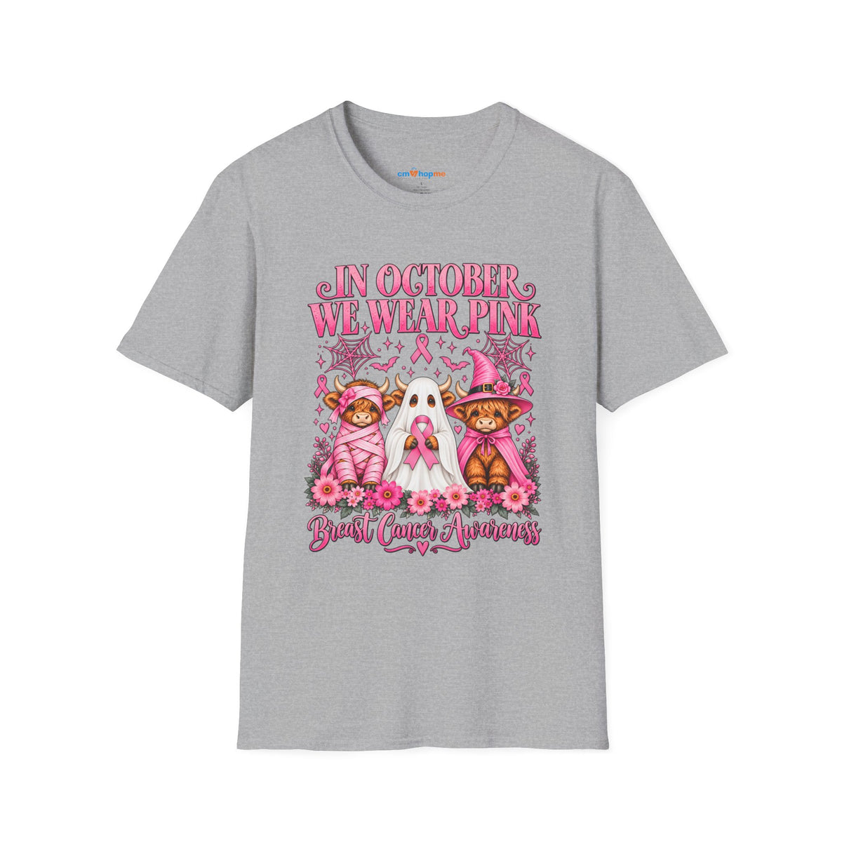 Breast Cancer Awareness T-Shirt — "In October We Wear Pink"
