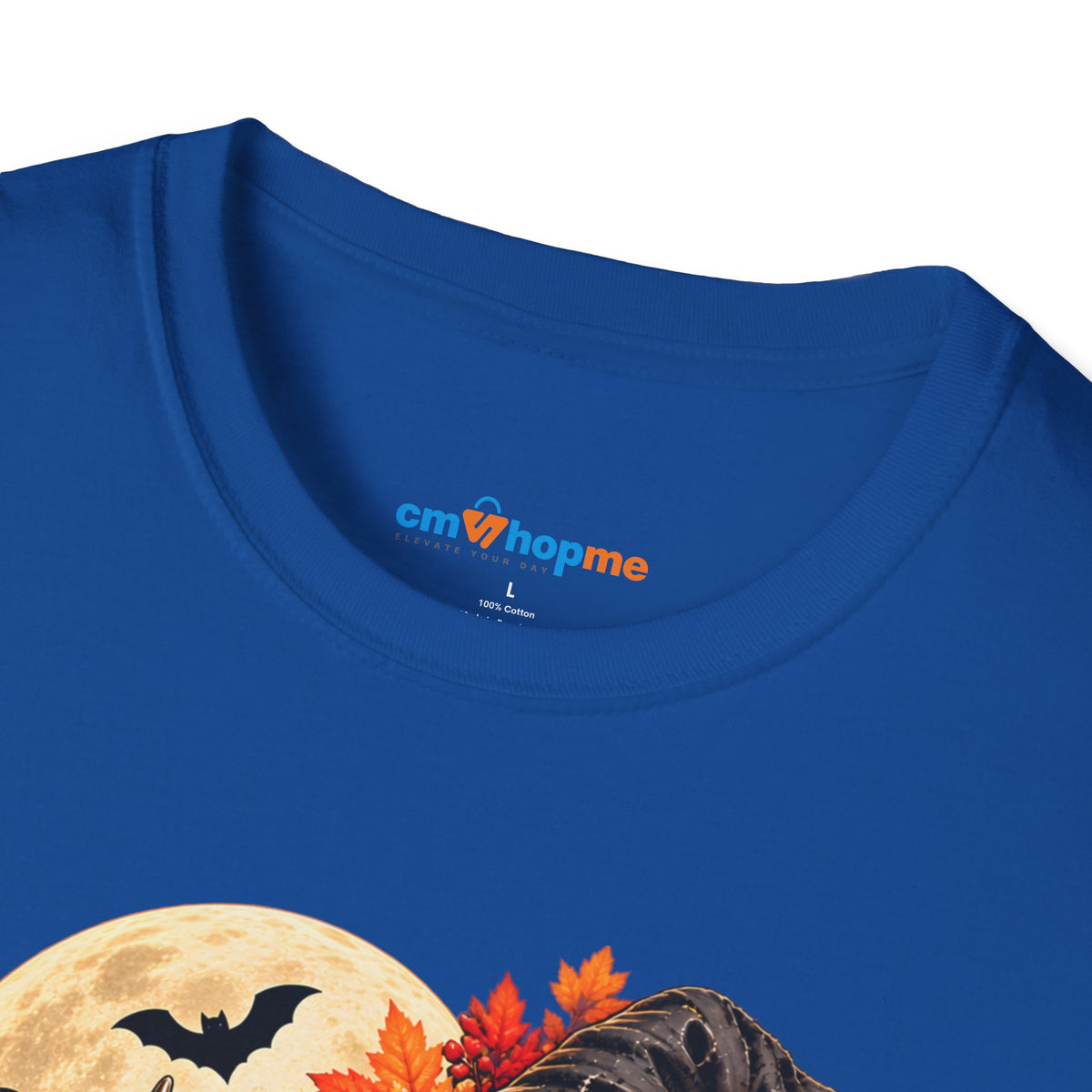 Halloween Scarecrow & Ghost Pumpkin T‑Shirt — Fall Sunflower Spooky Cute Tee
