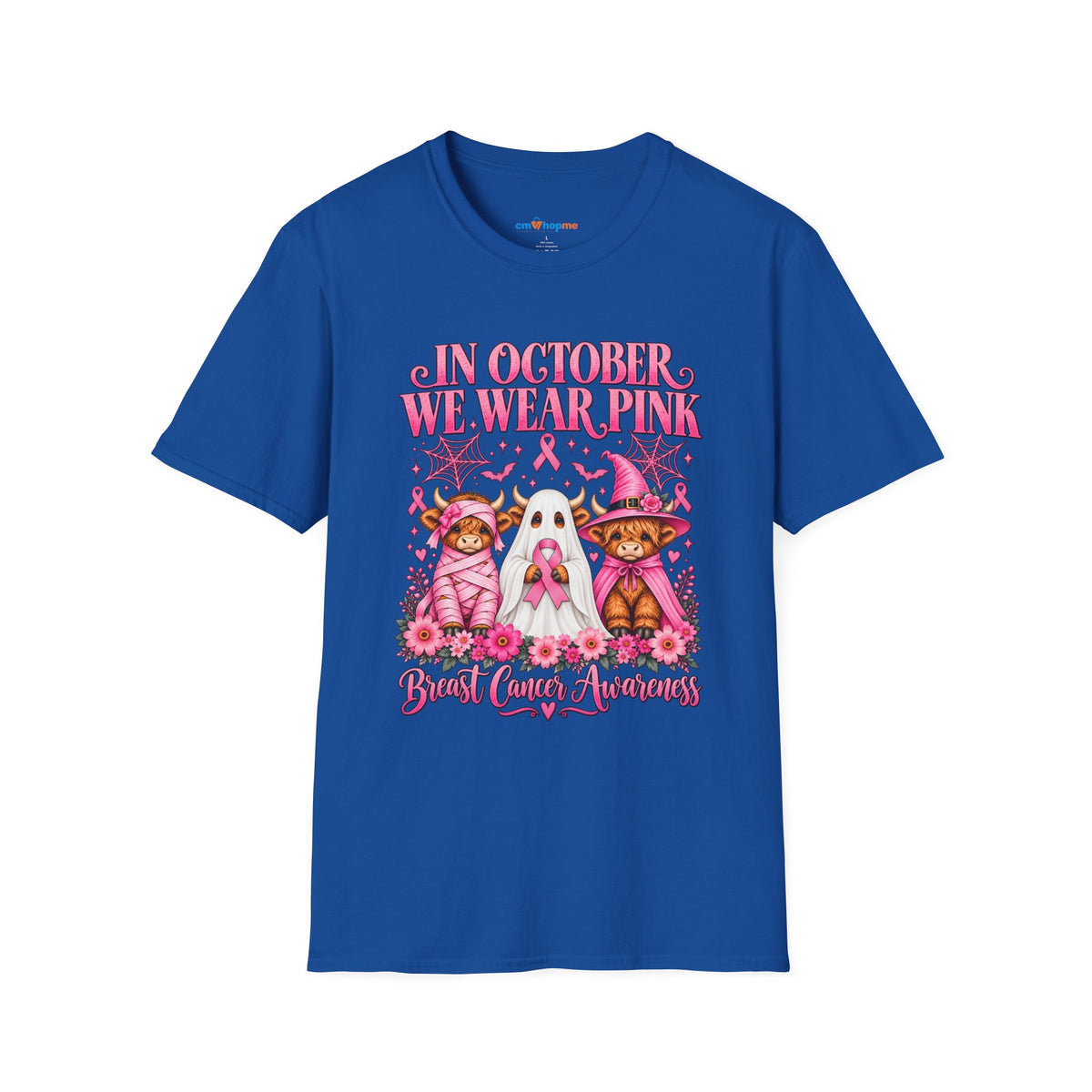 Breast Cancer Awareness T-Shirt — "In October We Wear Pink"