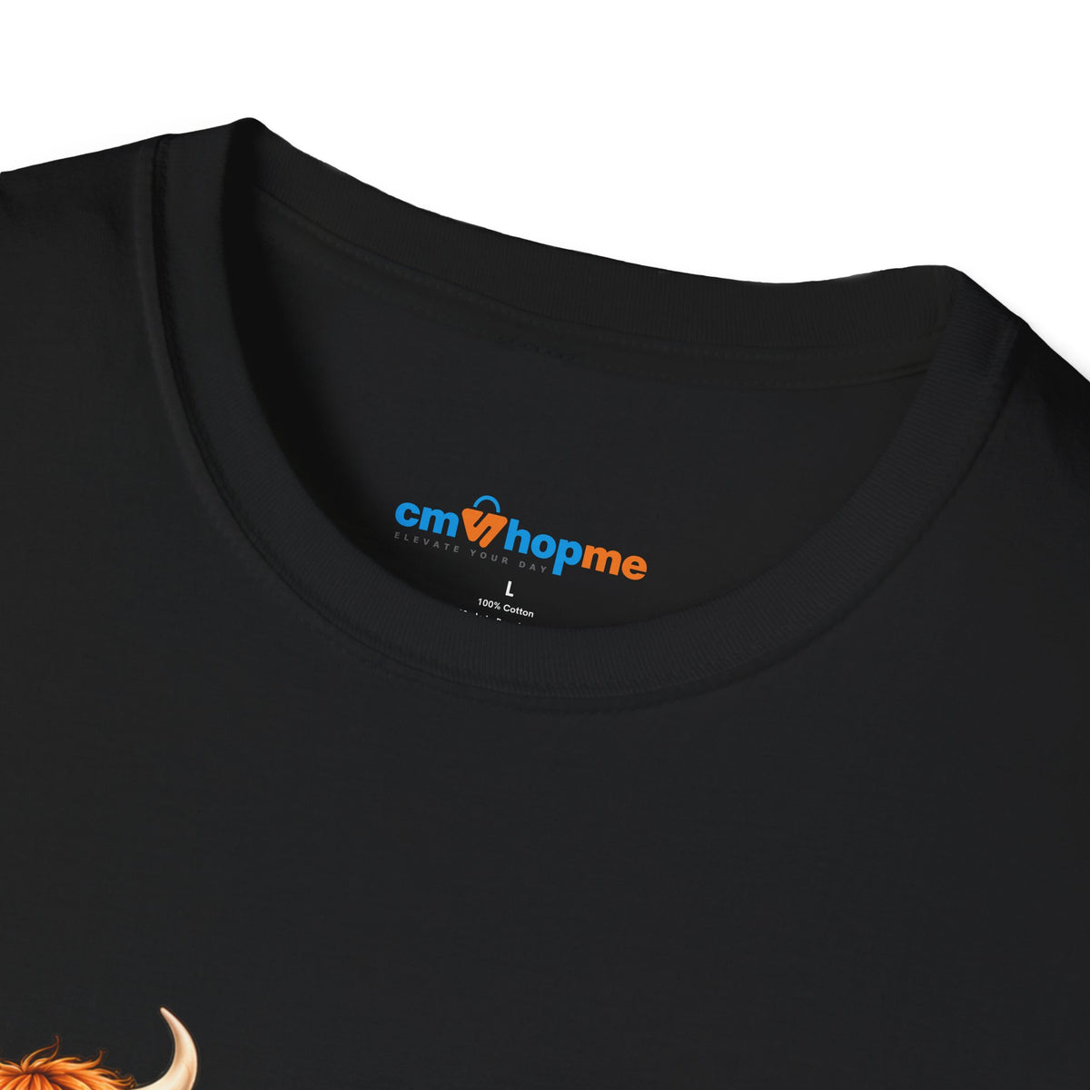 Walking By Faith T-Shirt – Happy Highland Cows Christian Tee