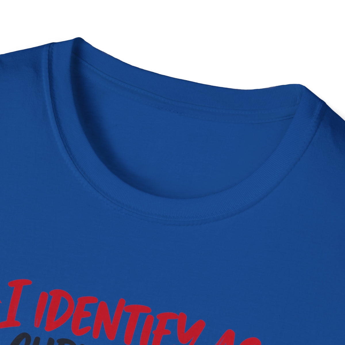 Christmas Tree Graphic T-Shirt — "I Identify As: A Christmas Tree" Funny Holiday Tee