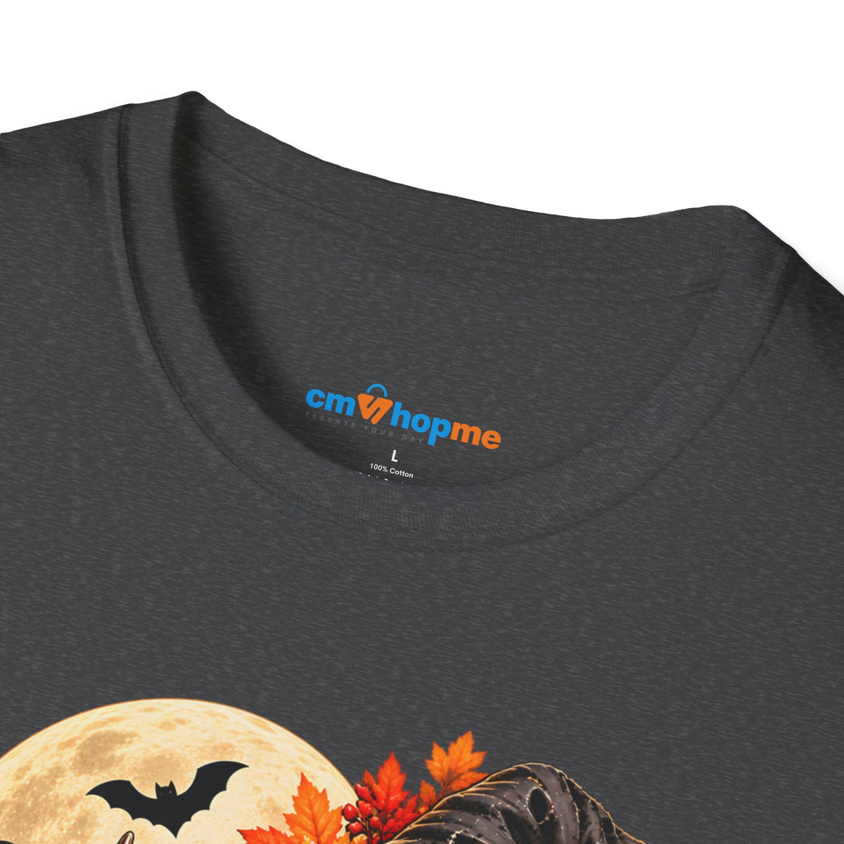 Halloween Scarecrow & Ghost Pumpkin T‑Shirt — Fall Sunflower Spooky Cute Tee
