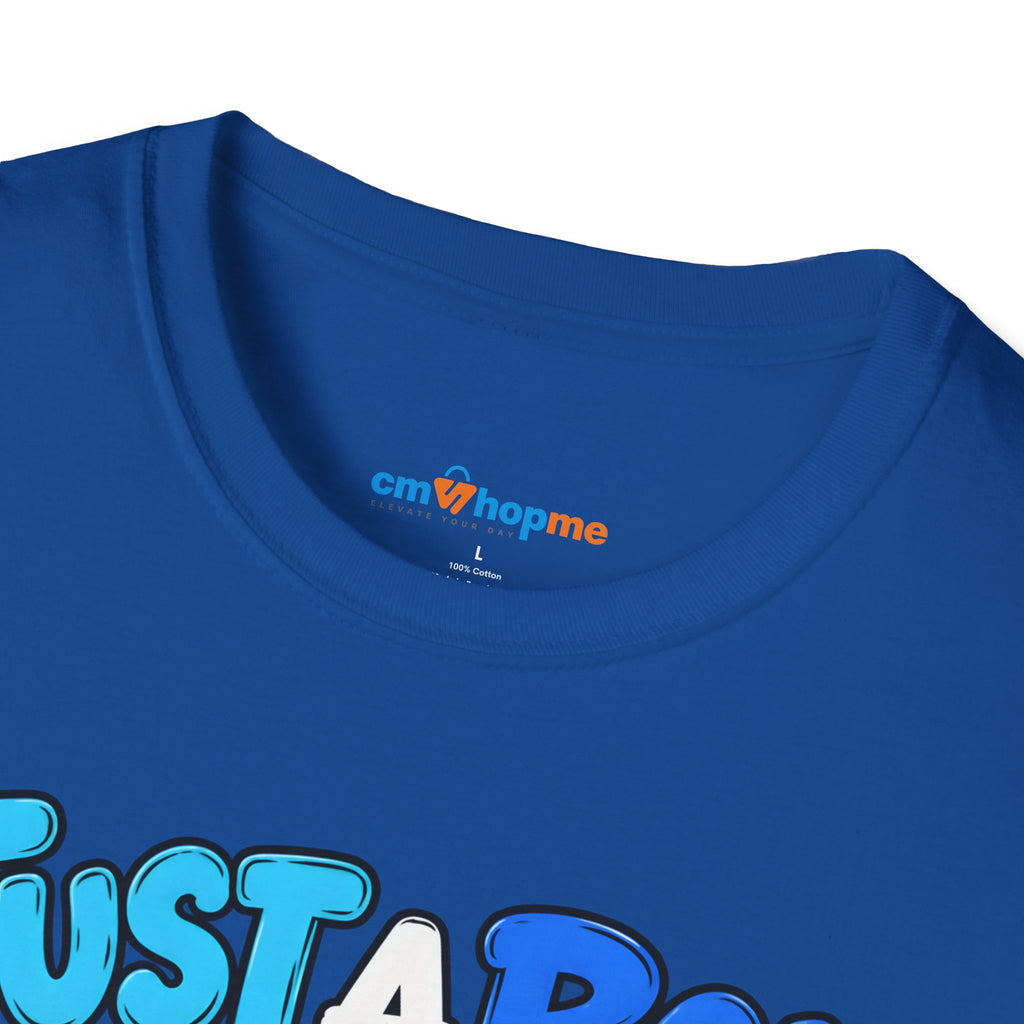 Just a Boy Who Loves Cows T-Shirt — Cute Cow Lover Graphic Tee