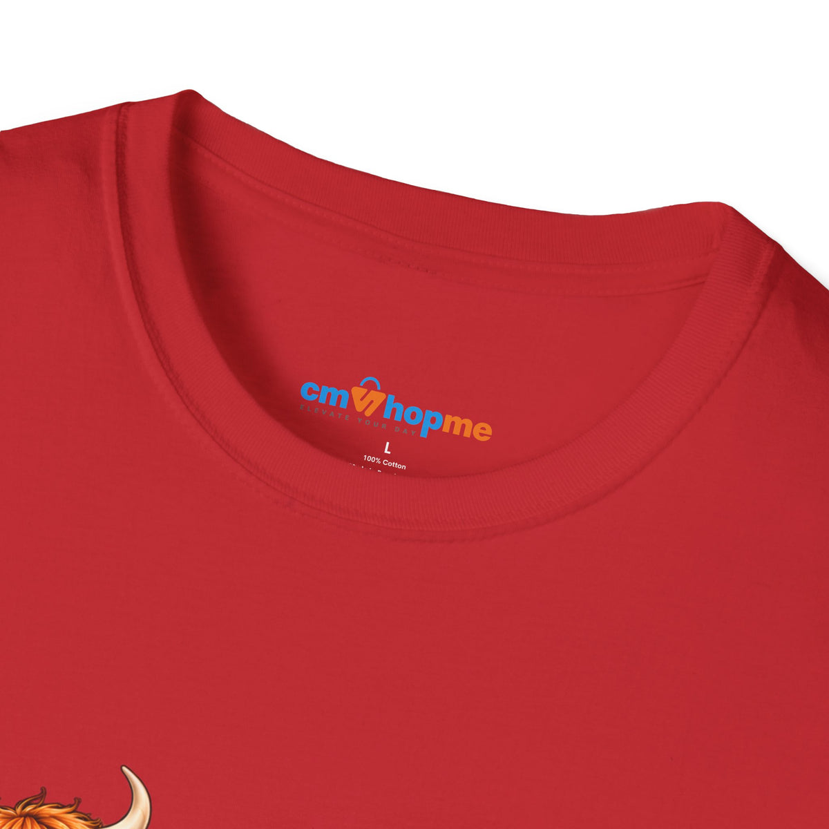 Walking By Faith T-Shirt – Happy Highland Cows Christian Tee