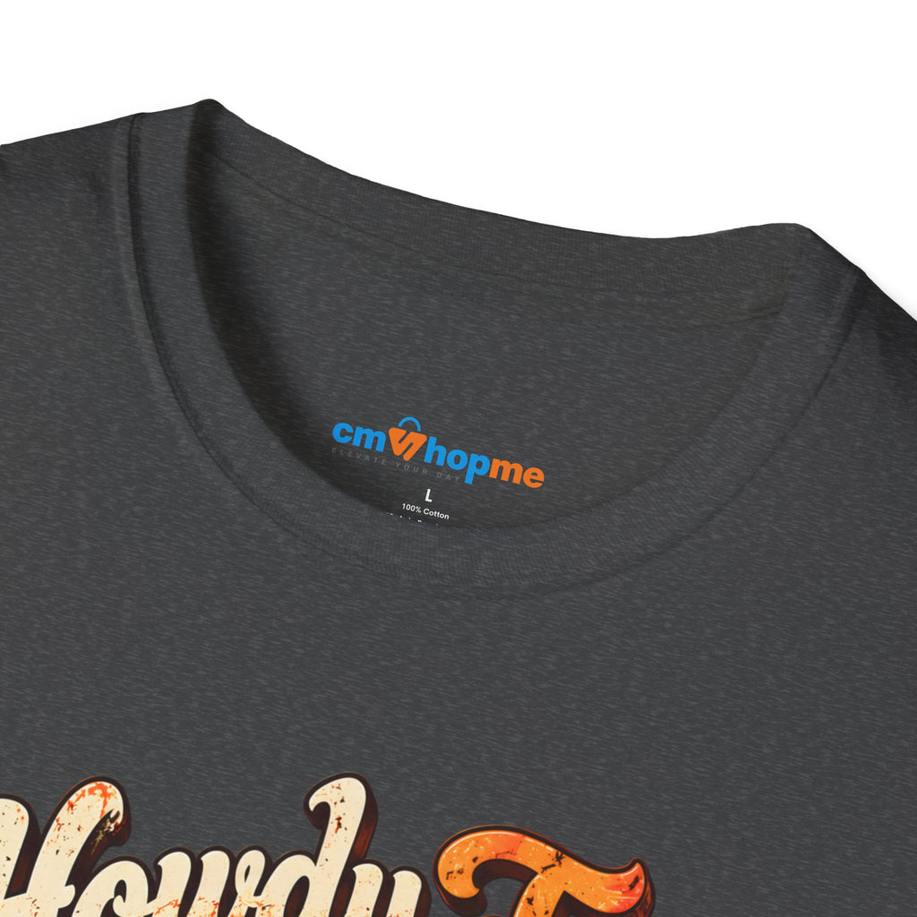 Howdy Fall T‑Shirt — Cute Lion Cub Pumpkin Spice Autumn Tee