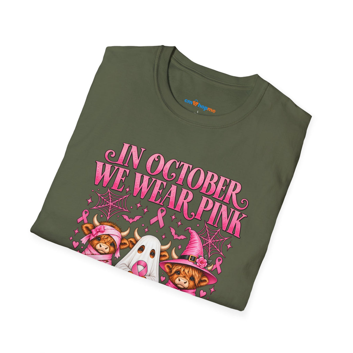 Breast Cancer Awareness T-Shirt — "In October We Wear Pink"