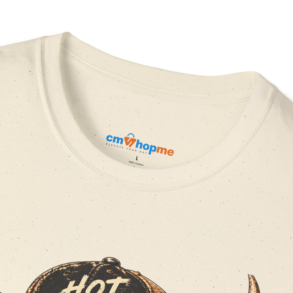 Hot Mess Highland Cow T-Shirt — Funny Cow with 'Hot Mess' Cap & Leopard Mug