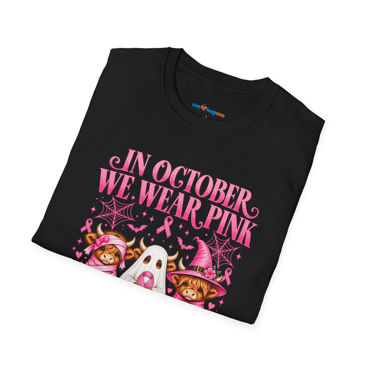 Breast Cancer Awareness T-Shirt — "In October We Wear Pink"