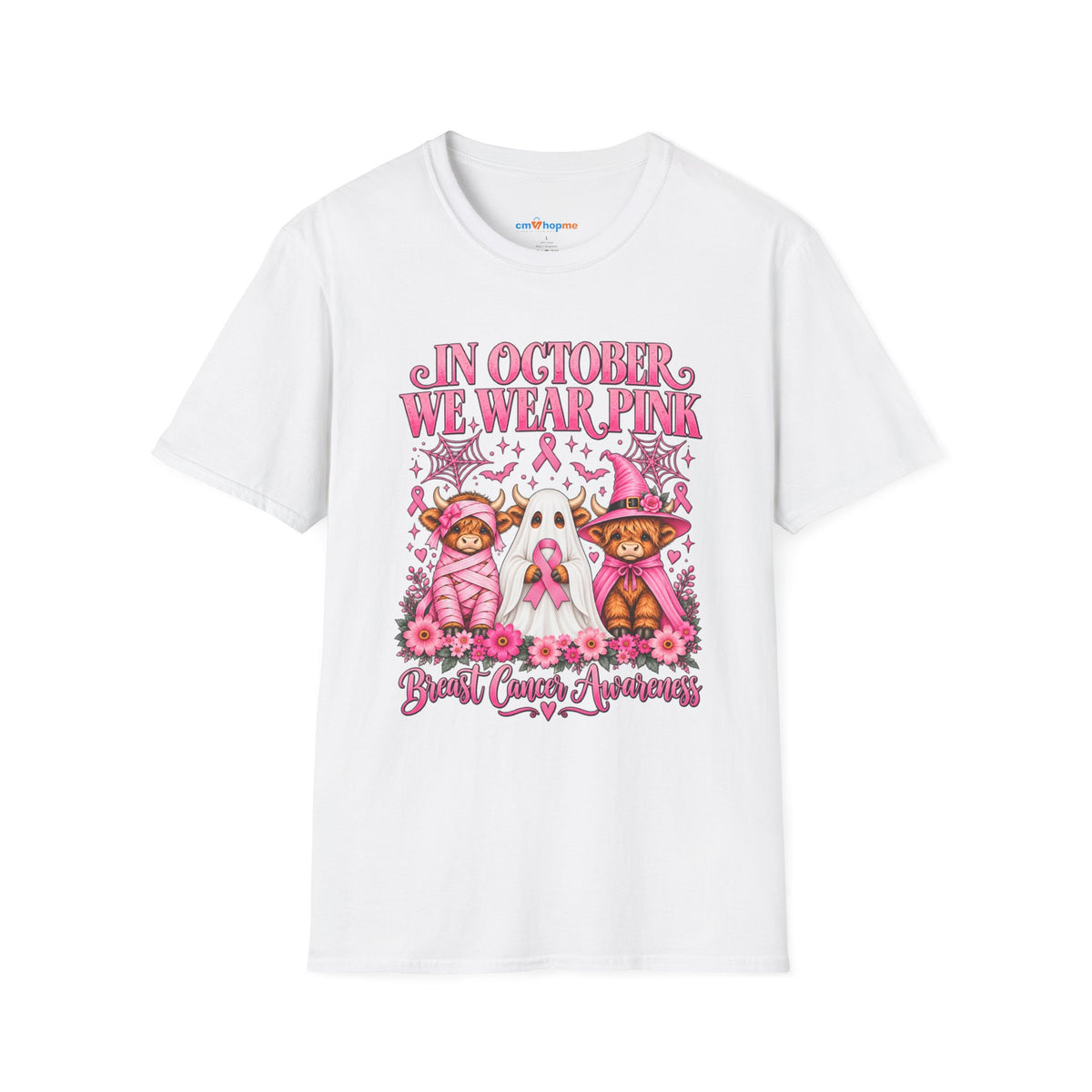 Breast Cancer Awareness T-Shirt — "In October We Wear Pink"