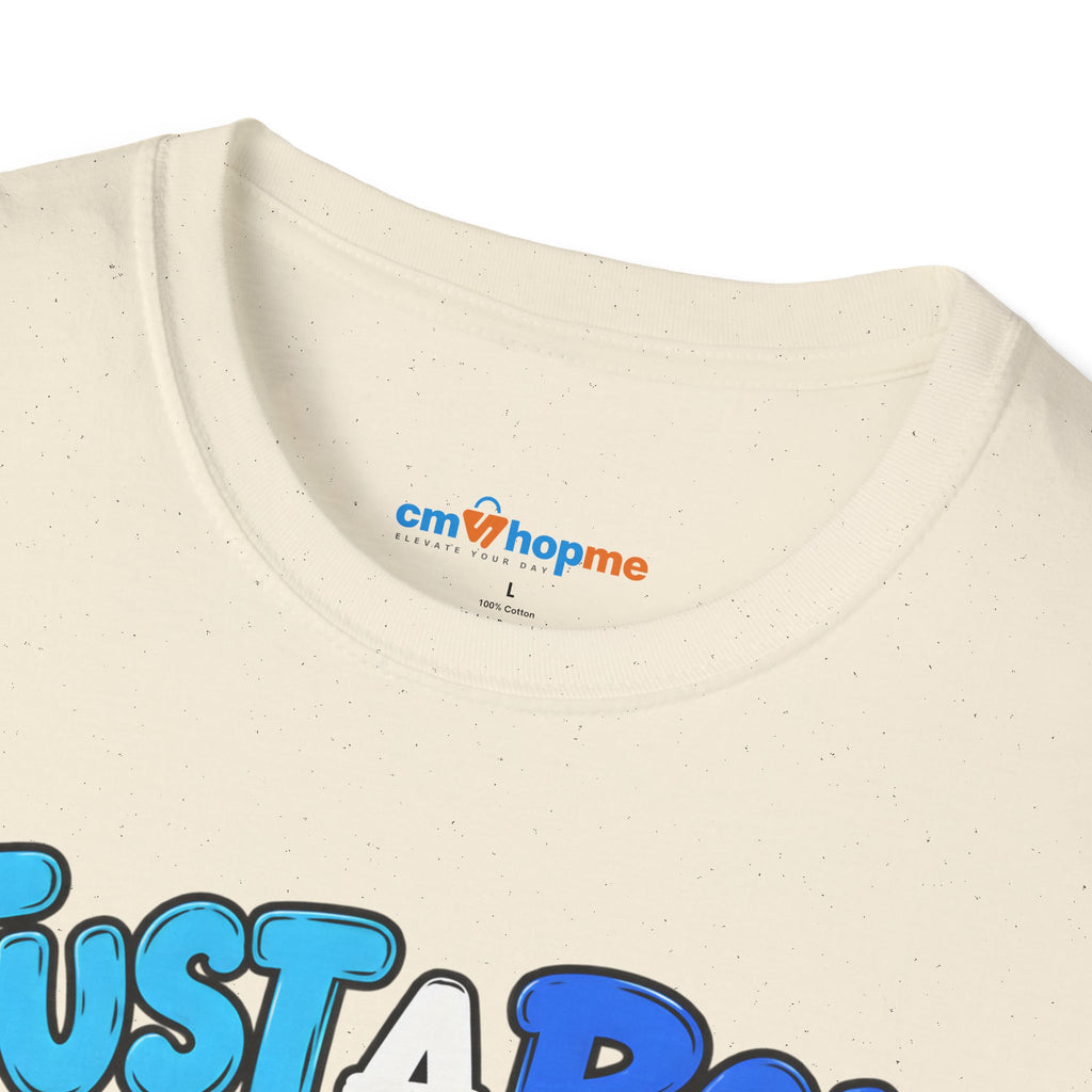 Just a Boy Who Loves Cows T-Shirt — Cute Cow Lover Graphic Tee