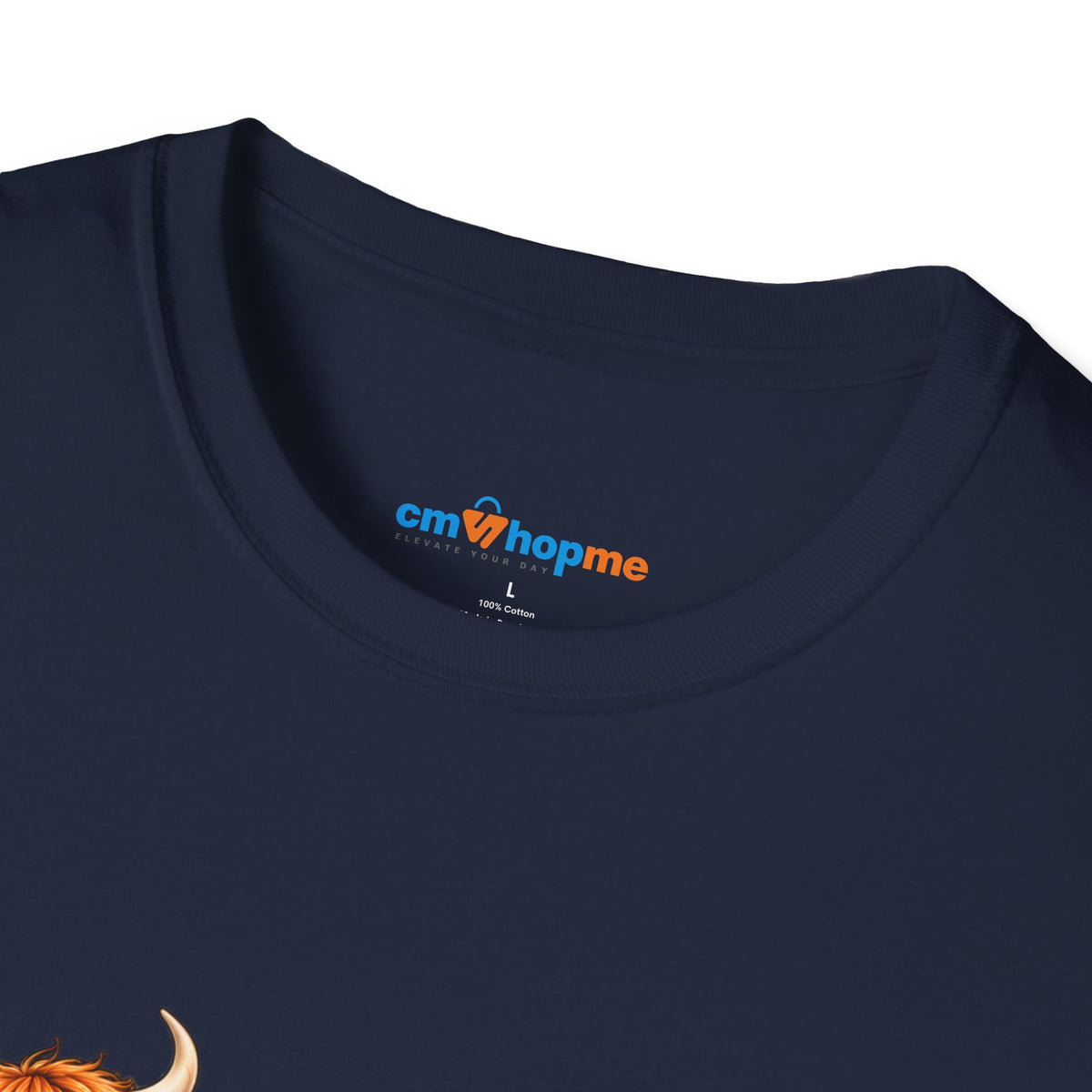Walking By Faith T-Shirt – Happy Highland Cows Christian Tee