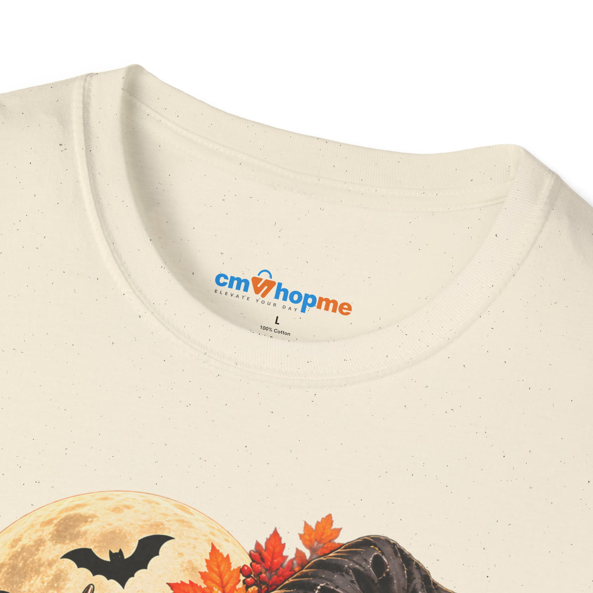 Halloween Scarecrow & Ghost Pumpkin T‑Shirt — Fall Sunflower Spooky Cute Tee