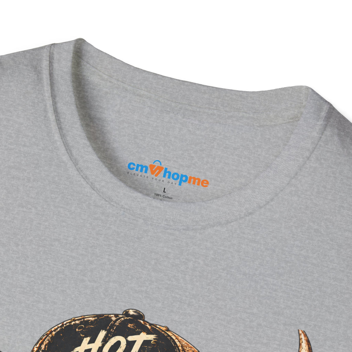 Hot Mess Highland Cow T-Shirt — Funny Cow with 'Hot Mess' Cap & Leopard Mug