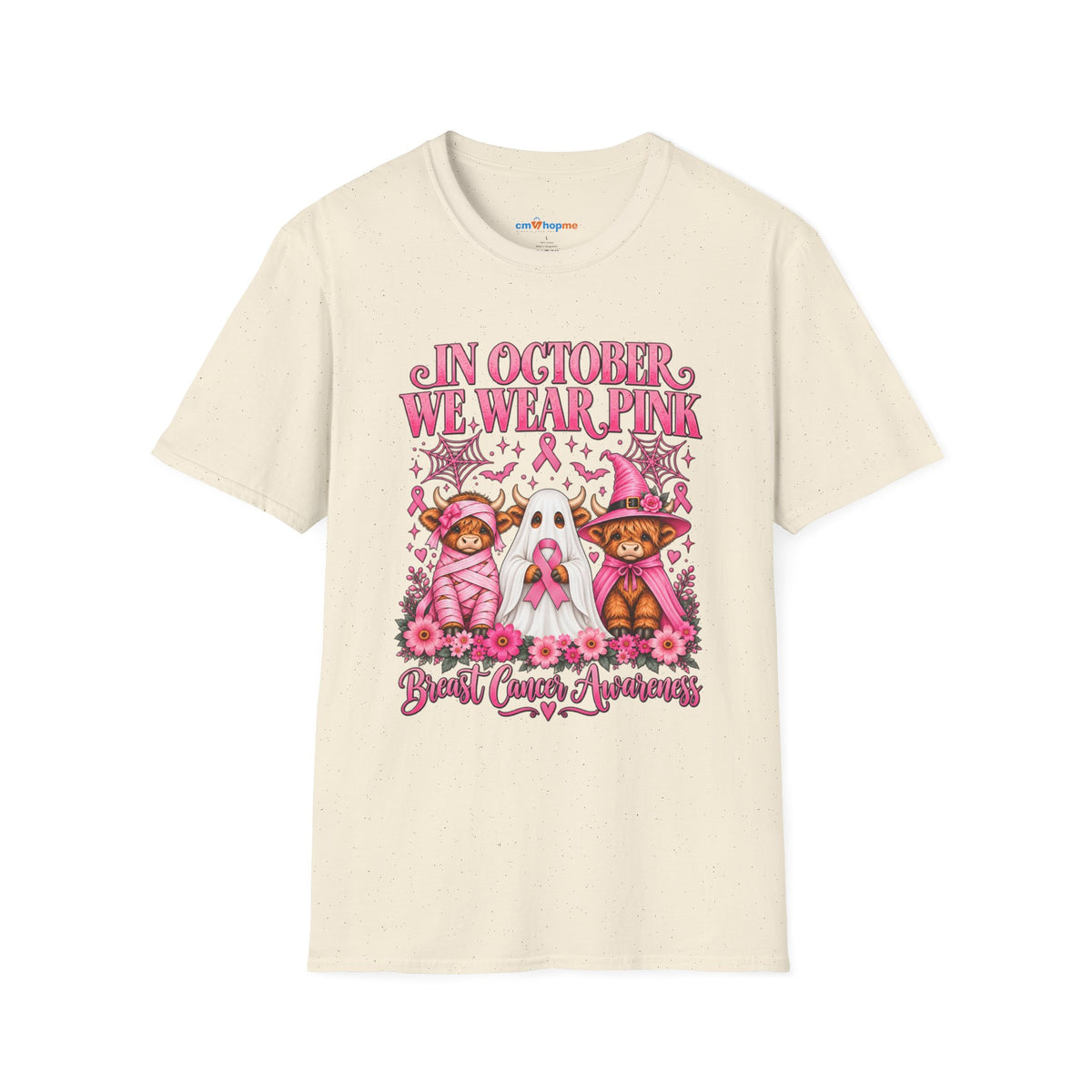 Breast Cancer Awareness T-Shirt — "In October We Wear Pink"