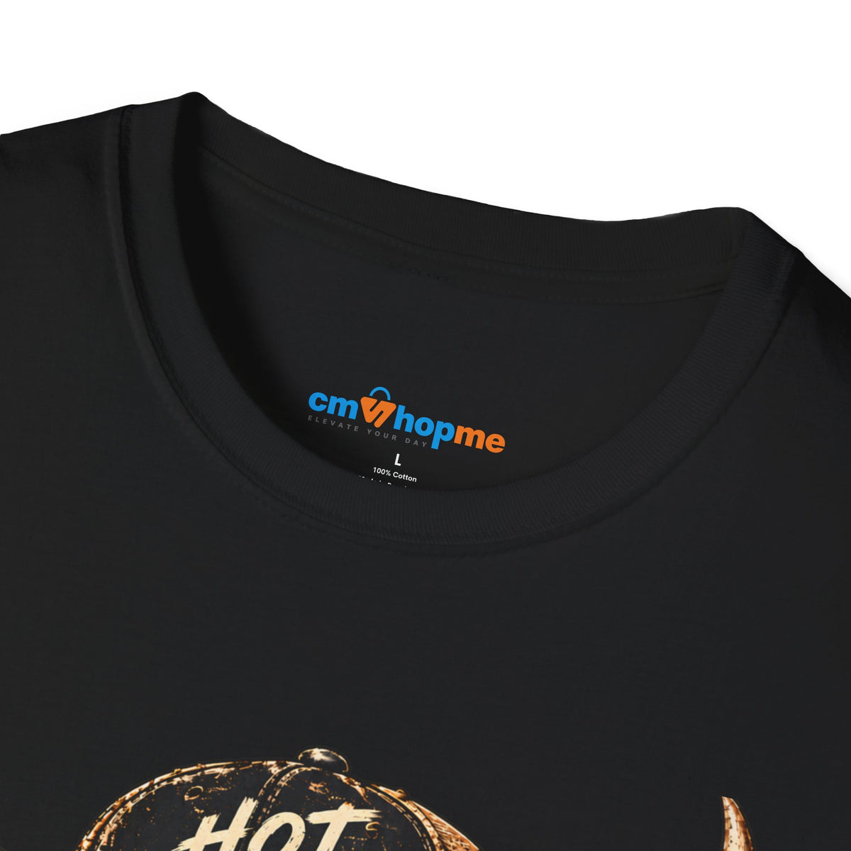 Hot Mess Highland Cow T-Shirt — Funny Cow with 'Hot Mess' Cap & Leopard Mug