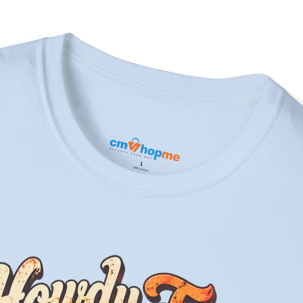 Howdy Fall T‑Shirt — Cute Lion Cub Pumpkin Spice Autumn Tee