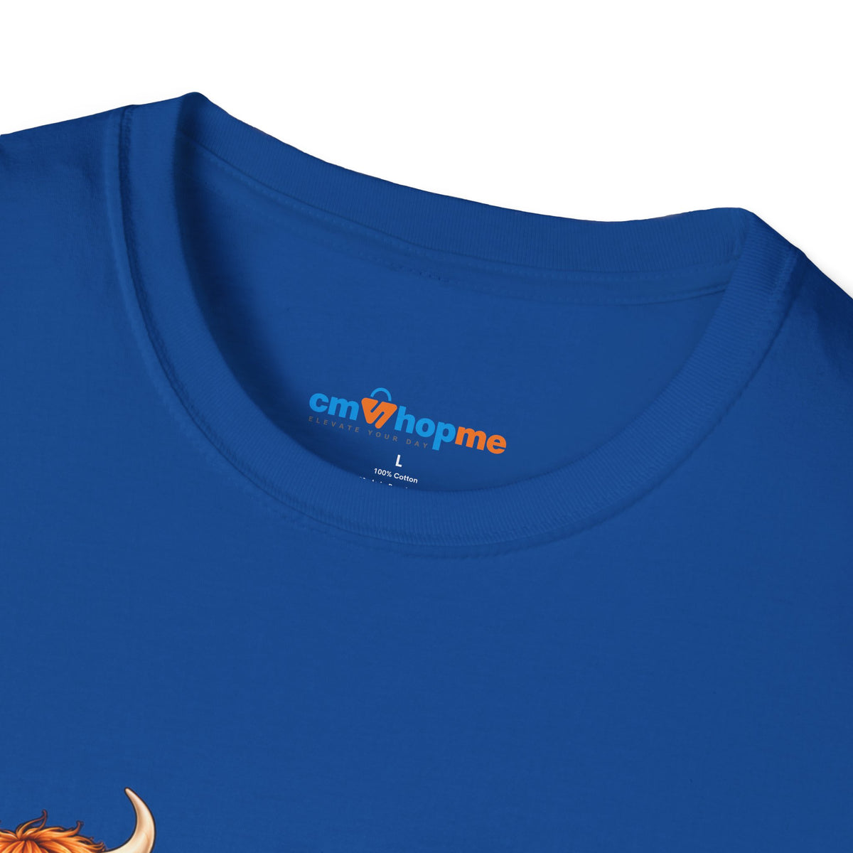 Walking By Faith T-Shirt – Happy Highland Cows Christian Tee